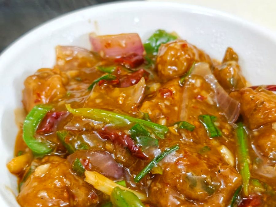Chilli Chicken Dry Tangra Style
